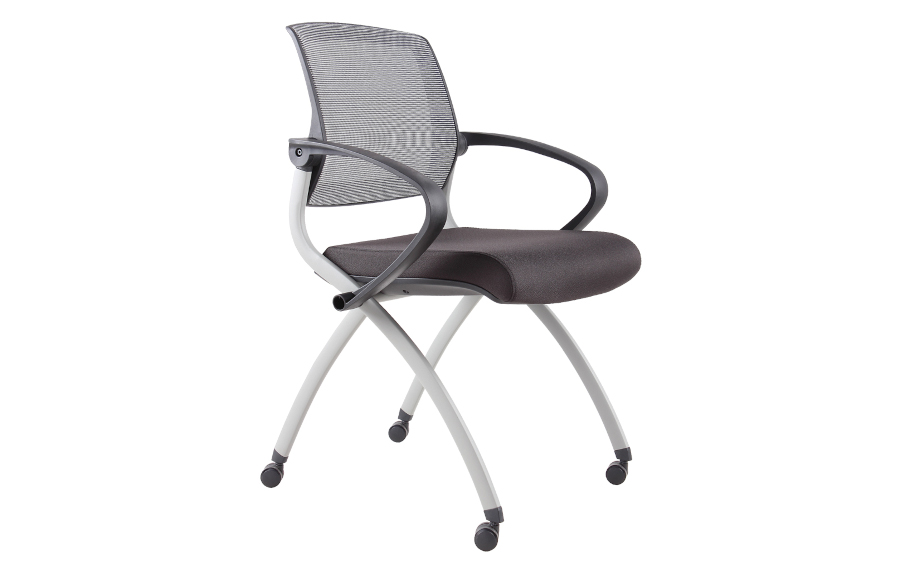 Grey Mesh Back & Black Seat